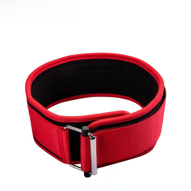 Fitness weightlifting back support belt