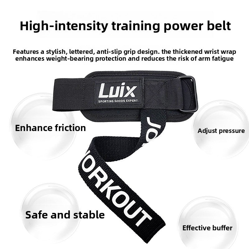 Fitness Wrist Support Grip Belt for Weightlifting