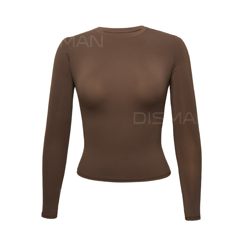 Fitted short-sleeved women's T-shirt