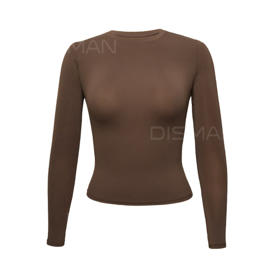 Fitted short-sleeved women's T-shirt