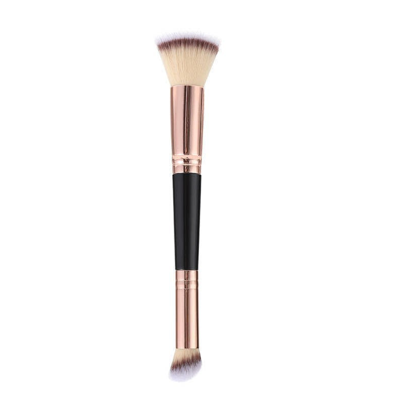Five double-headed makeup brushes