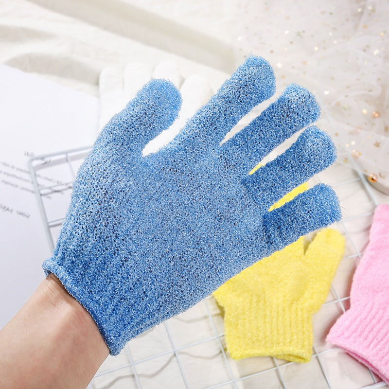 Five-Finger Bathing and Bathing Gloves