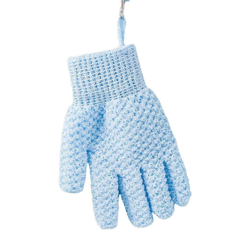 Five-finger Double-sided Scrub Gloves