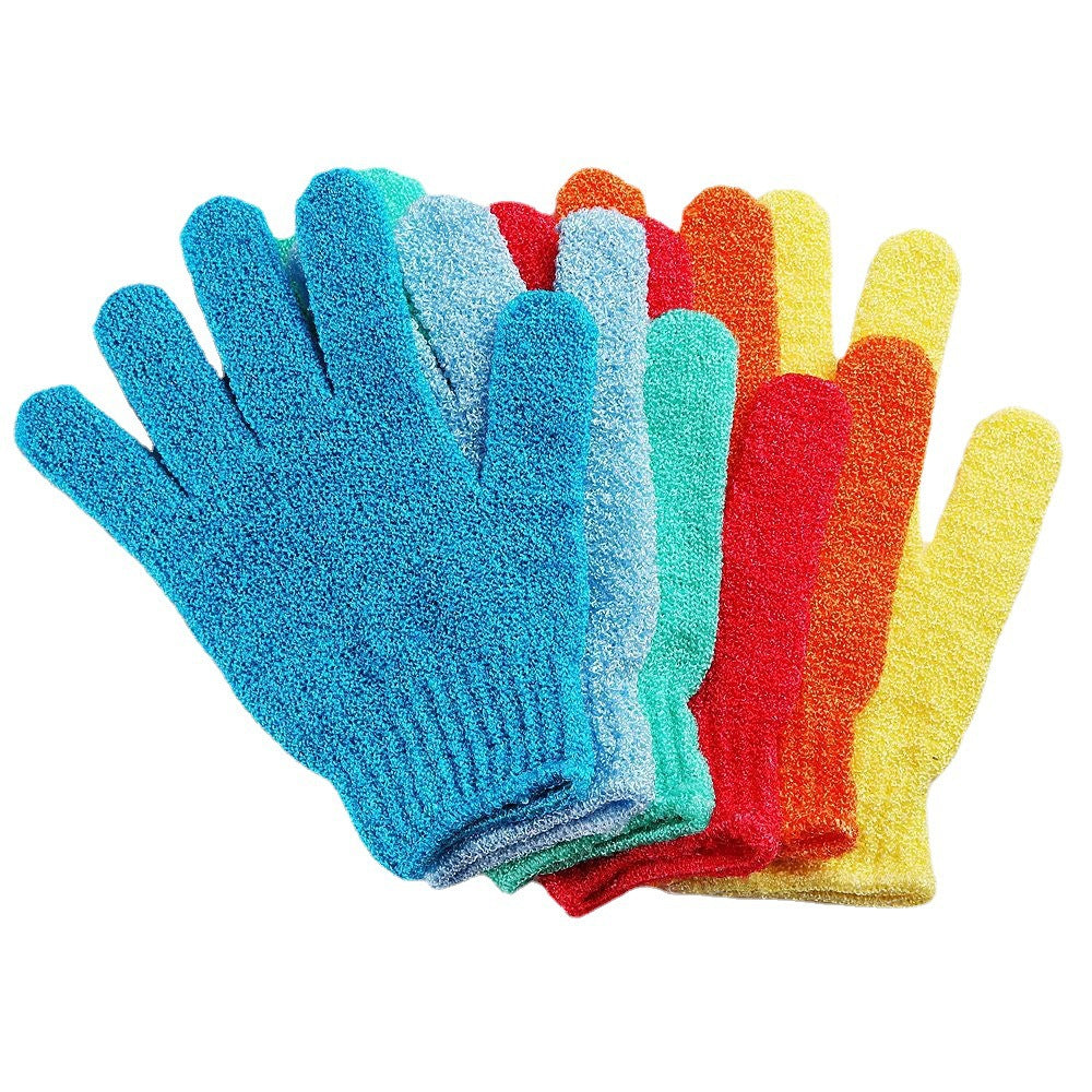 Five-Finger Exfoliating Bath Gloves