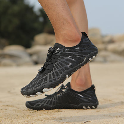 Five-finger wading shoes for fitness