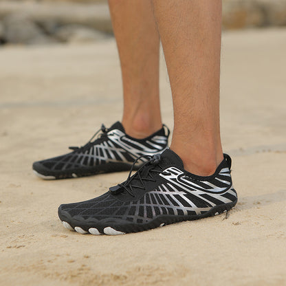 Five-finger wading shoes for fitness