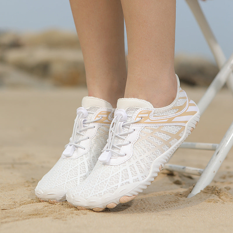 Five-finger wading shoes for fitness