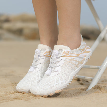 Five-finger wading shoes for fitness