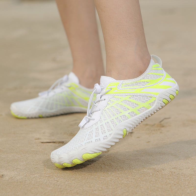 Five-finger wading shoes for fitness