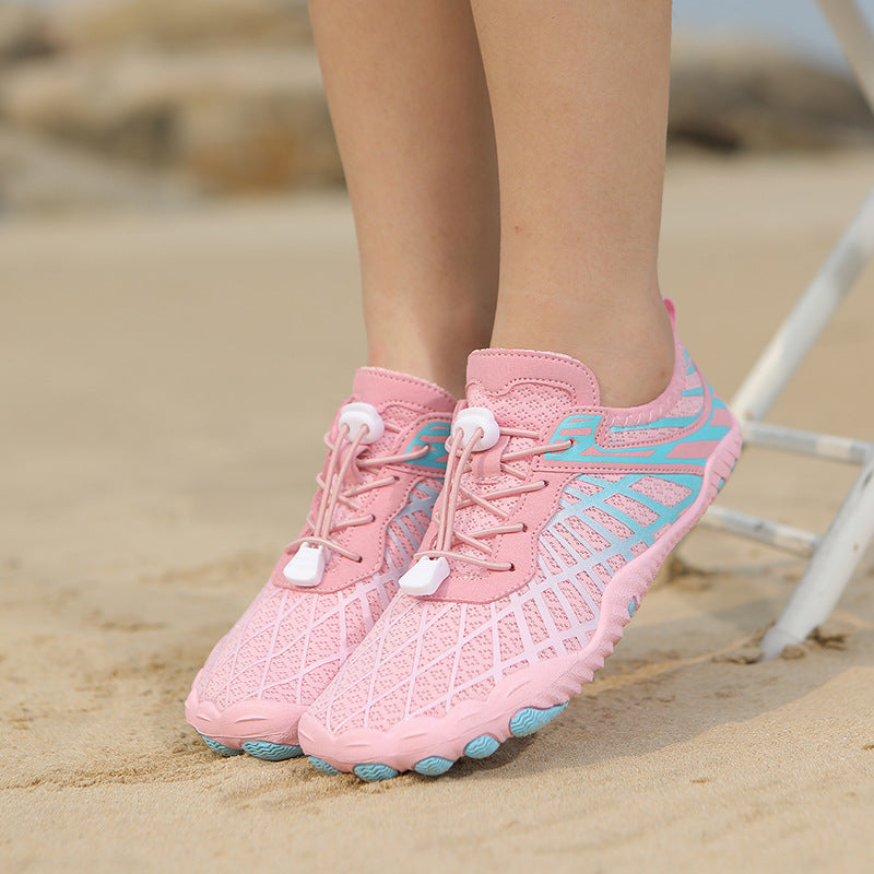 Five-finger wading shoes for fitness