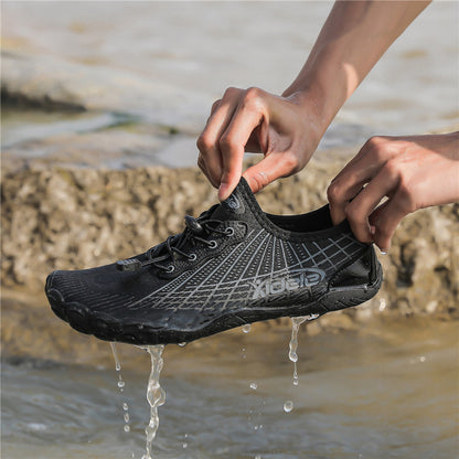 Five-finger wading shoes for fitness