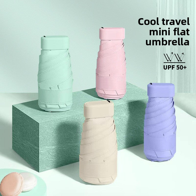 Five-fold UV Protection Sun and Rain Umbrella