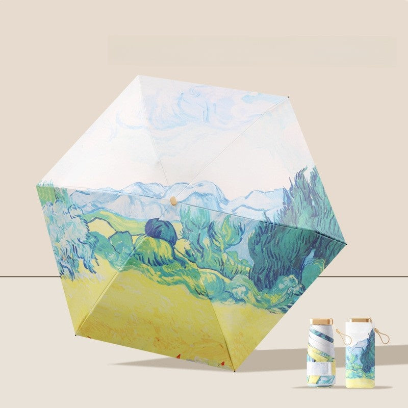 Five-fold UV Protection Sun and Rain Umbrella