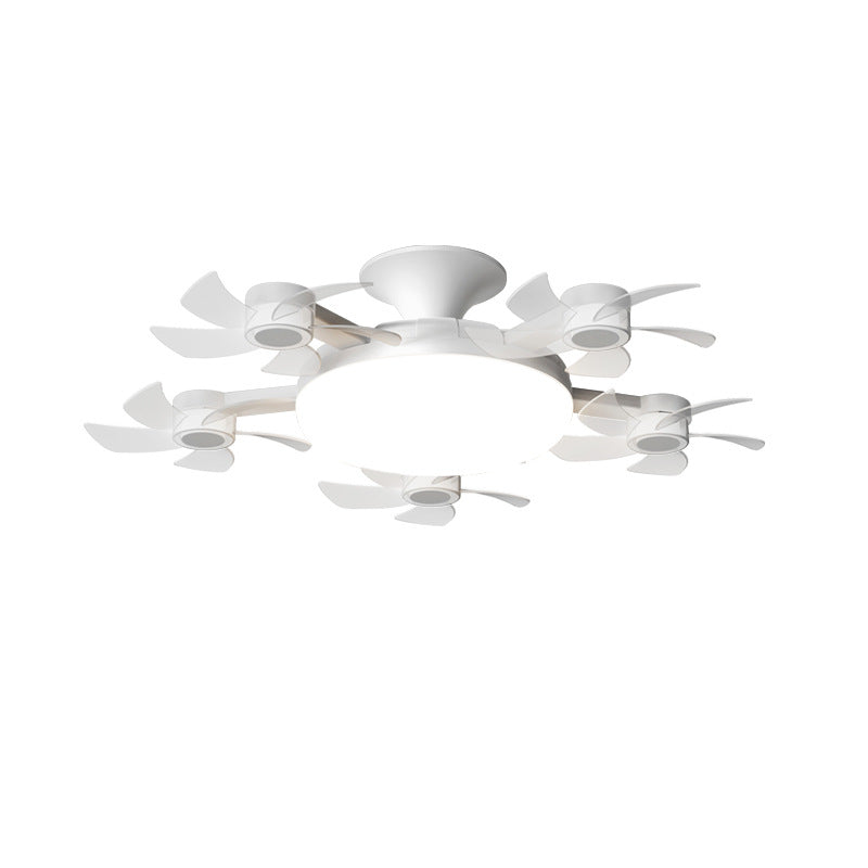 Five Head Ceiling Fan Light with Remote Control