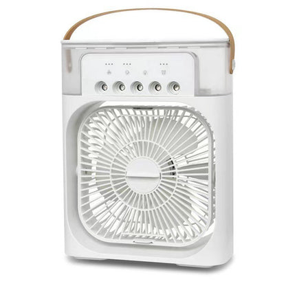 Five-hole misting fan