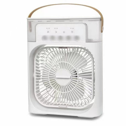 Five-hole spray fan, desktop USB mini fan