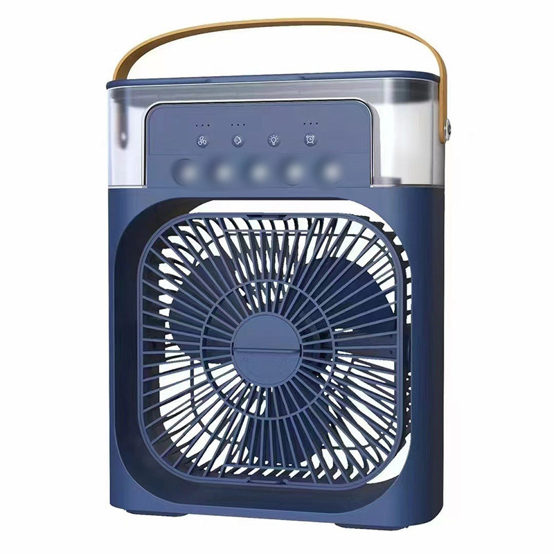 Five-hole spray fan, desktop USB mini fan