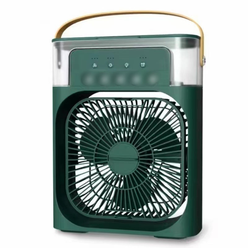 Five-hole spray fan, desktop USB mini fan