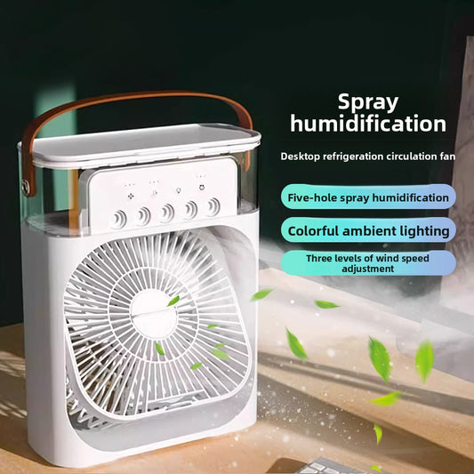 Five-hole spray fan