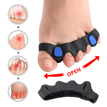 Five-hole toe divider