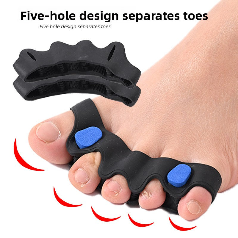 Five-hole toe divider