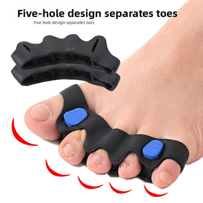 Five-hole toe divider