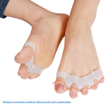 Five-hole toe separator