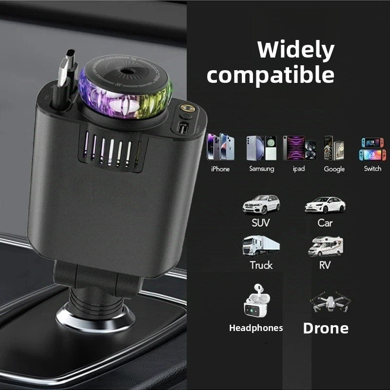 Five-in-one car aromatherapy charger