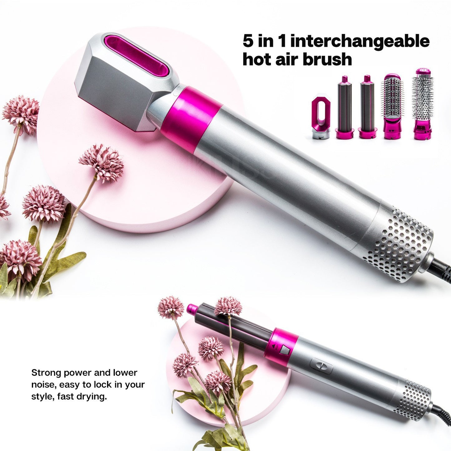 Five-in-One Hot Air Hair Styling Comb