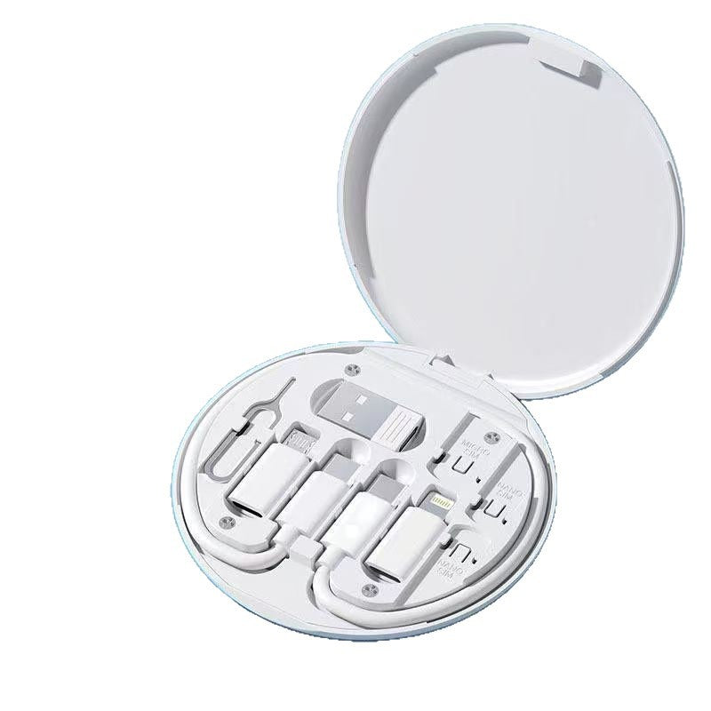 Five-in-One Magnetic Data Cable with Storage Box