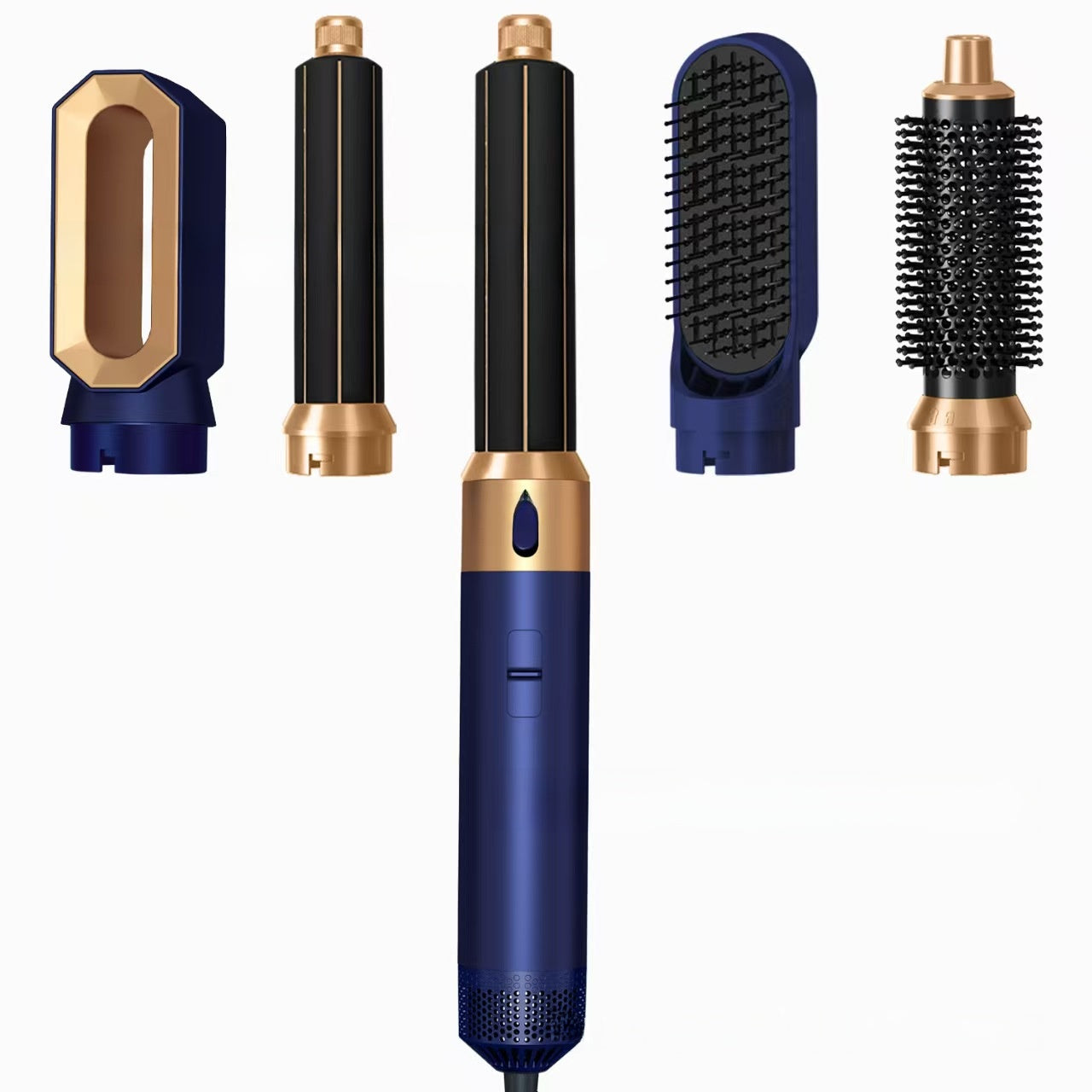 Five-in-one multifunctional hair dryer hair straightener