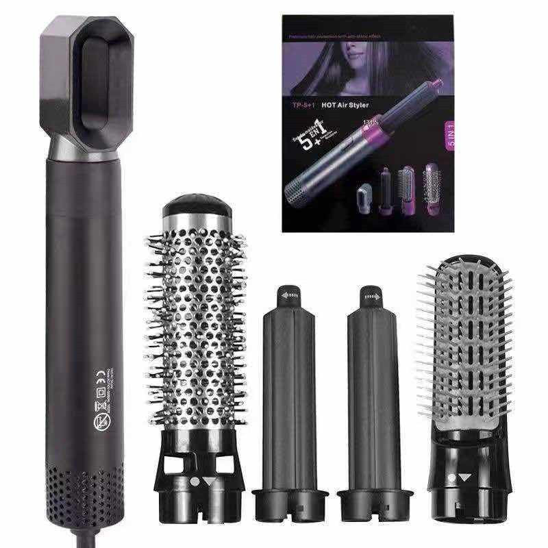 Five-in-one negative ion curling iron