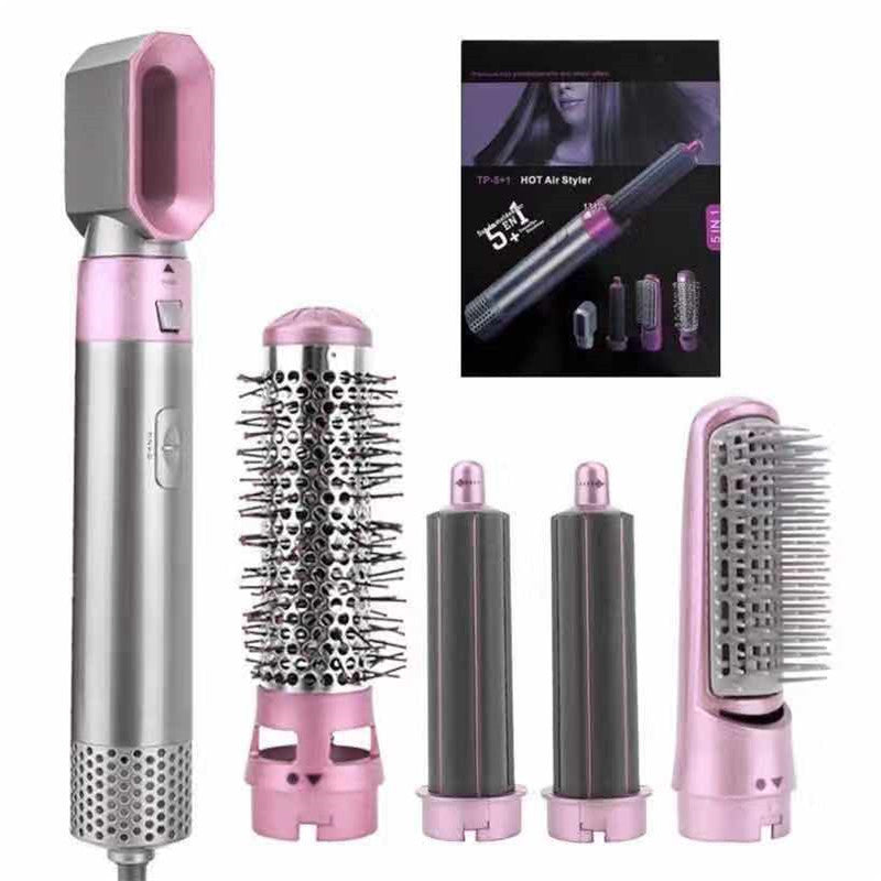 Five-in-one negative ion curling iron