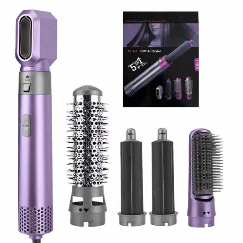 Five-in-one negative ion curling iron