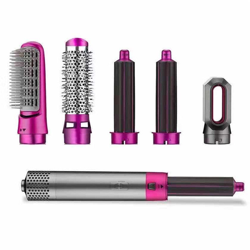 Five-in-one negative ion curling iron