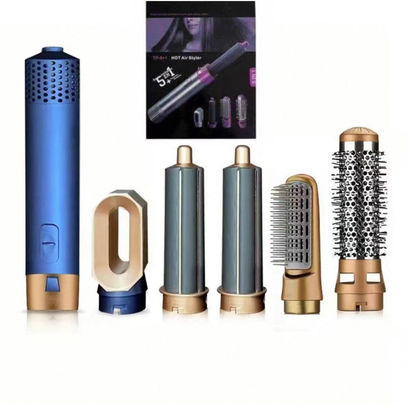 Five-in-one negative ion curling iron