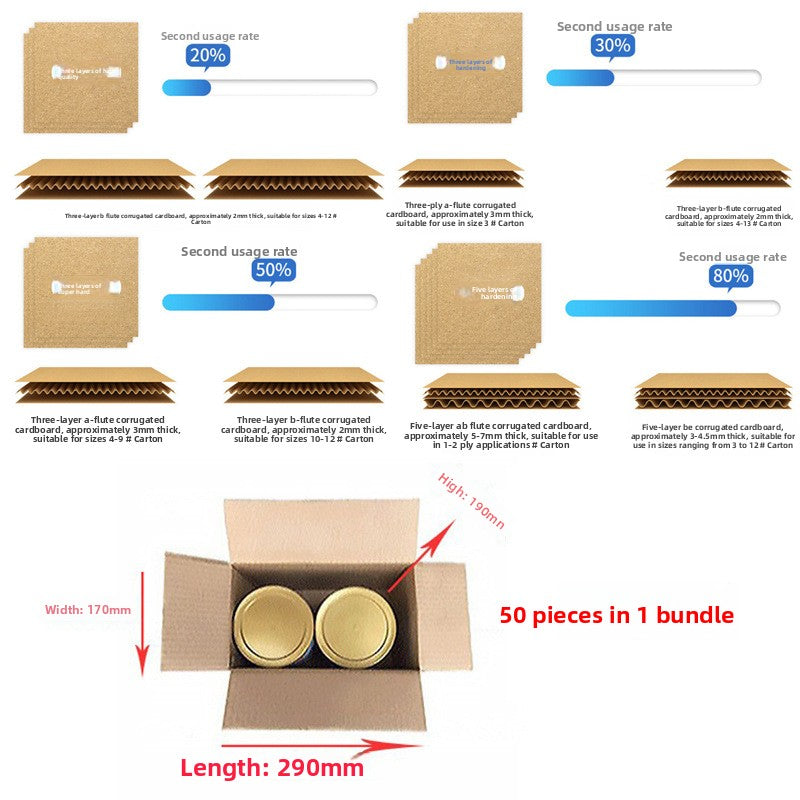 Five-Layer Express Box Ultra-Rigid Extra Rigid