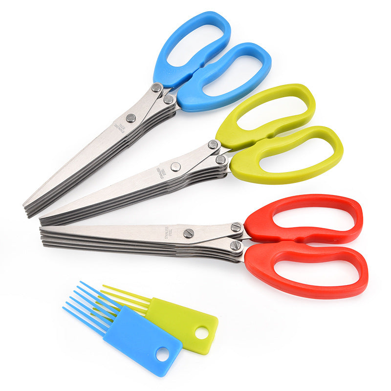 Five-layer scissors