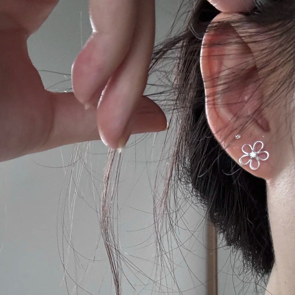Five-Petal Flower Earrings