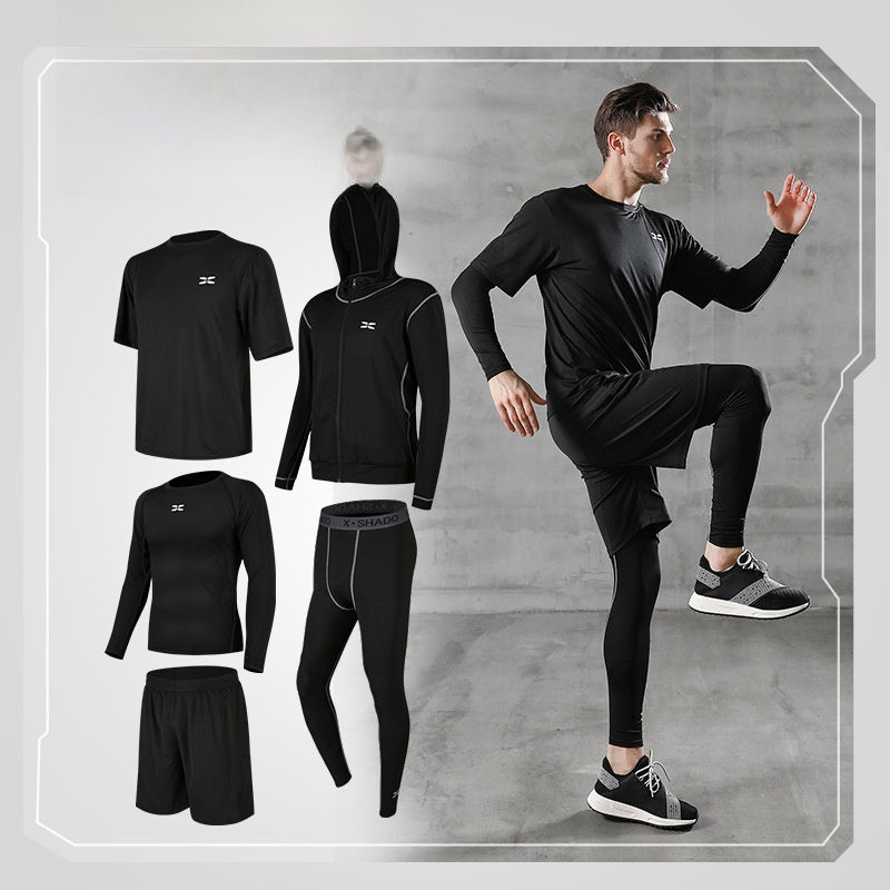 Five-piece workout outfit
