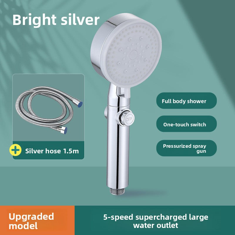 Five Speed Shower Head Set