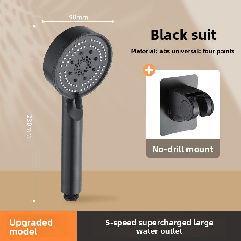 Five Speed Shower Head Set