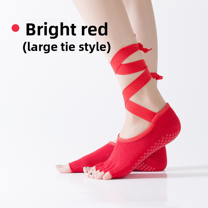 Five Toe Non Slip Yoga Socks
