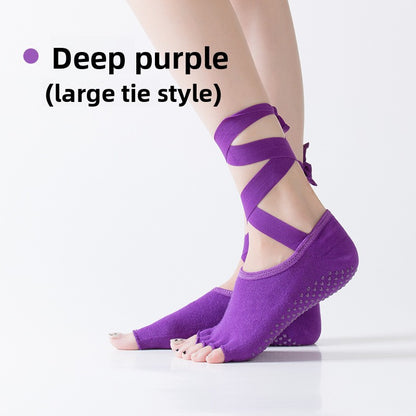 Five Toe Non Slip Yoga Socks