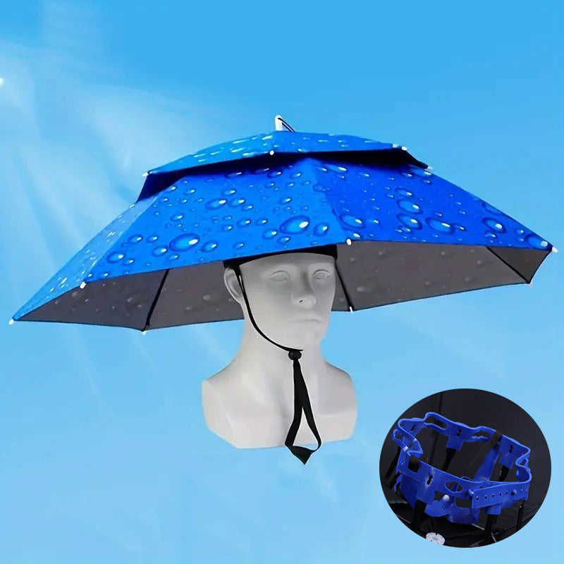 Fixed Umbrella Hat Outdoor Sun Protection
