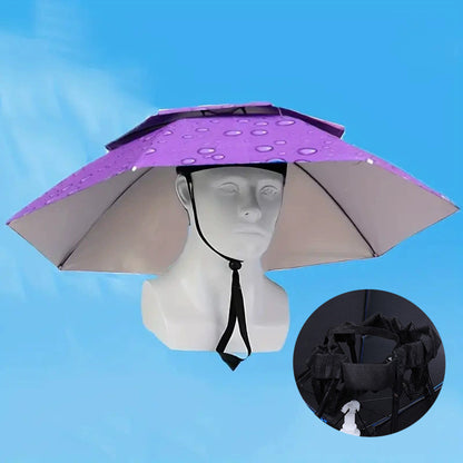 Fixed Umbrella Hat Outdoor Sun Protection