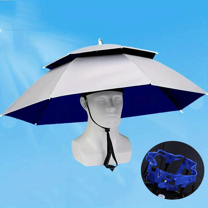 Fixed Umbrella Hat Outdoor Sun Protection