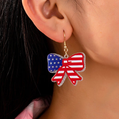 Flag Earrings