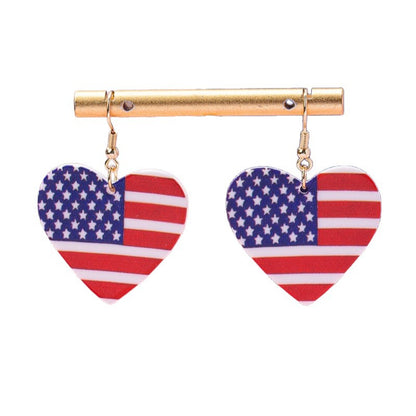 Flag Earrings