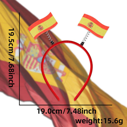 Flag Pattern Headband Hair Accessory